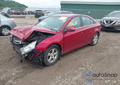 2014 Chevrolet Cruze 1Lt Auto from USA, damaged, VIN 1G1PC5SB3E7419890